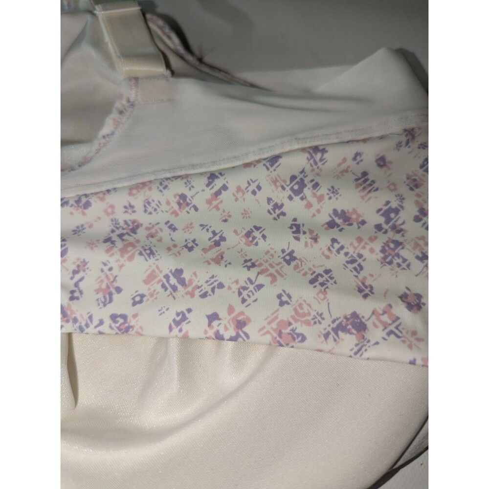 NWT Bali Minimizer Bra Underwire Lavender Floral 40DDD - Picture 8 of 10